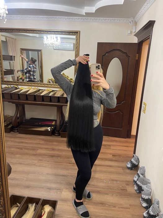 Натуральне волосся для нарощення 40-90 см