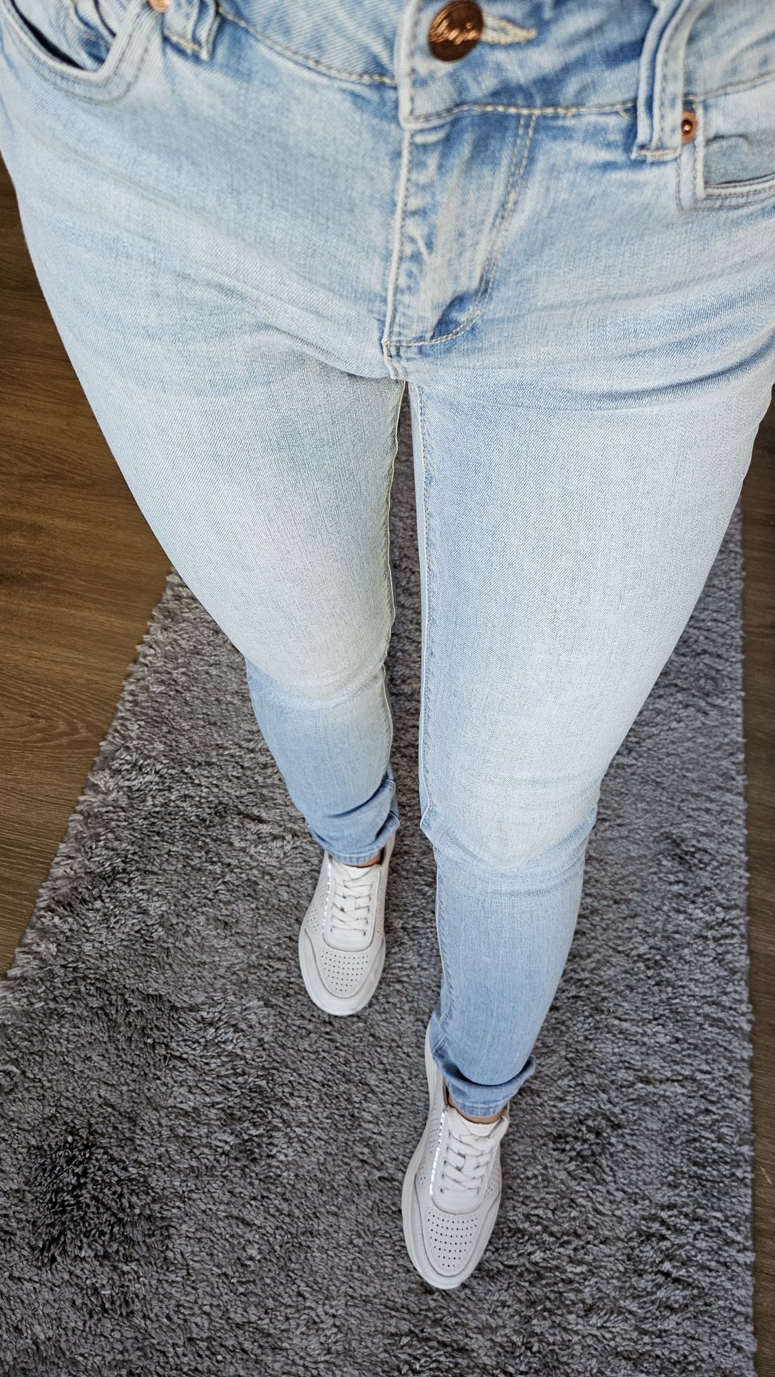 Spodnie jeansowe wiosenne
