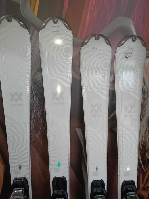 Nowe damskie narty Volkl flair 137cm- promocja 1200 zł/ Sklep-Serwis