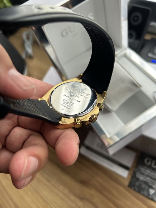 Męski Zegarek Guess GW0060G2*Cyrkonie*Komplet/Wys!