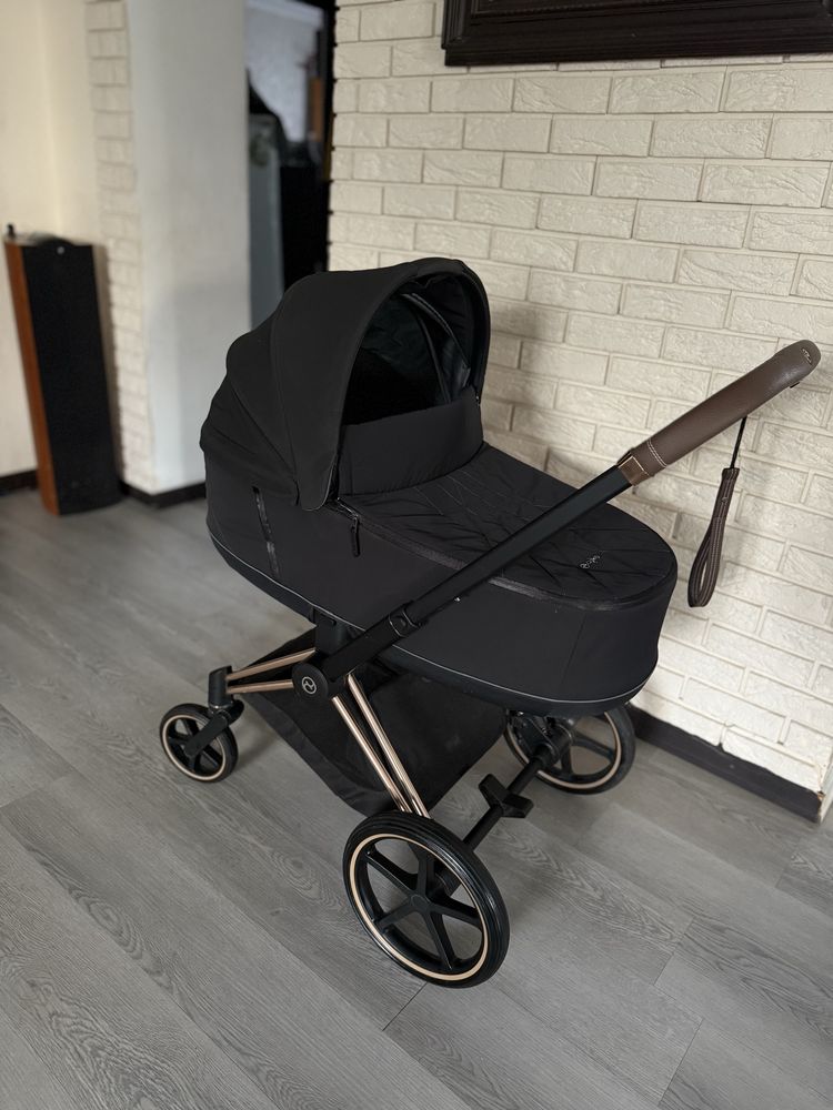 Візочок коляска 2 В 1 Cybex Priam Rosegold