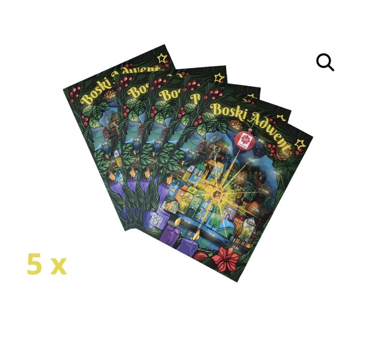 5 x Kalendarz adwentowy "Boski Adwent"