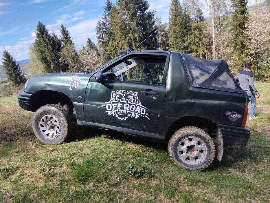 Suzuki grand vitara 4x4 cabrio terenowe zdrowa rama zamiana quad bus