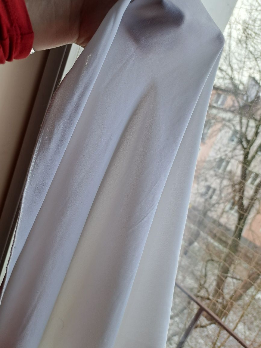 Szal biały muslin
