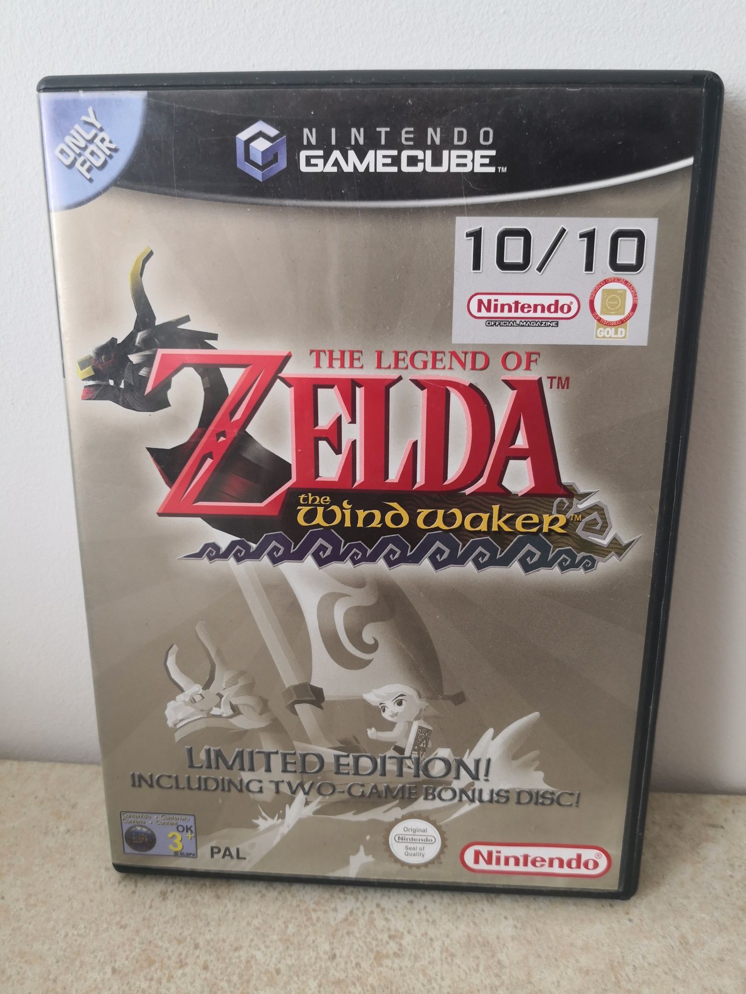 The Legend of Zelda Wind Waker gra Nintendo Gamecube komplet anglik