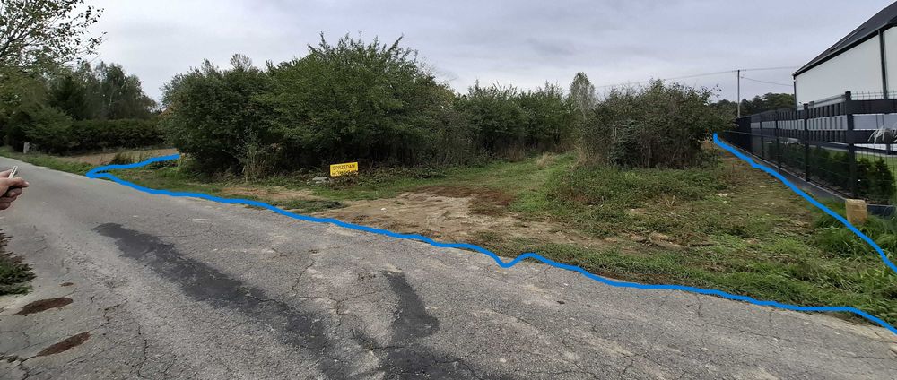 Sprzedam działkę zagrodową 1300m² Minkowice Kolonia 146