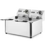 frytownica gastronomiczna kitchen line 6kw 230v 2 x 4l - hendi 205846