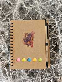 Sailor moon - Luna : Notebook c/ caneta e sticky notes