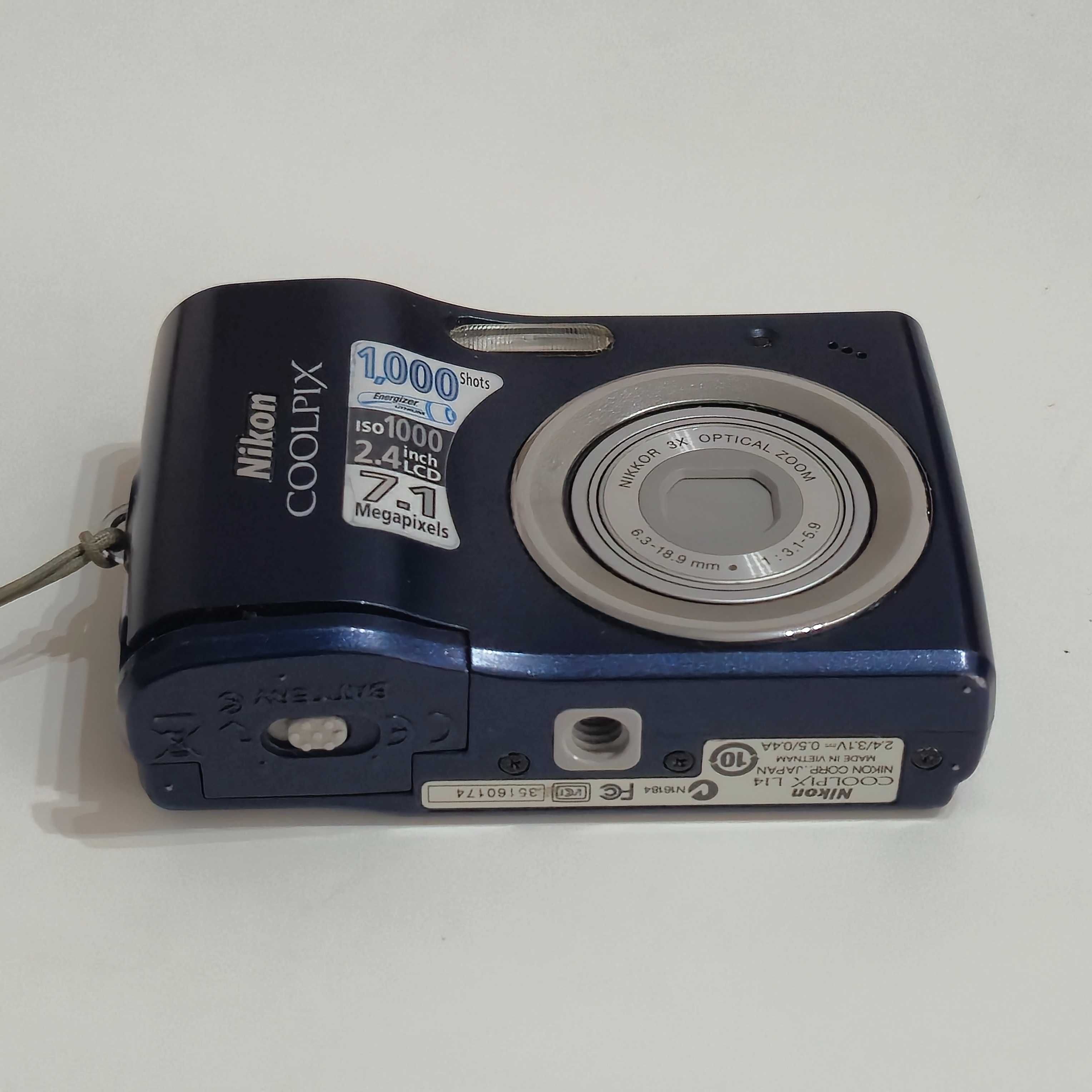 Nikon Coolpix L14 - 7.1 MP - Máquina fotográfica digital compacta