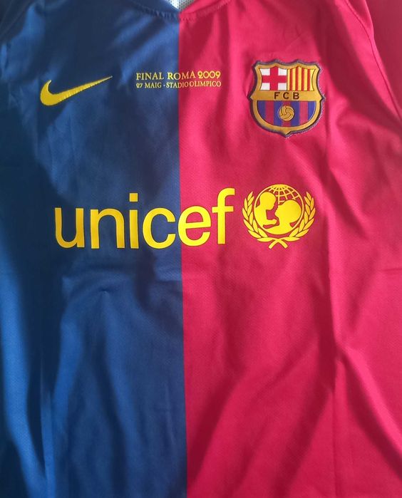 Koszulka retro Barcelona 08/09, finał LM, XL, nowa, Messi #10