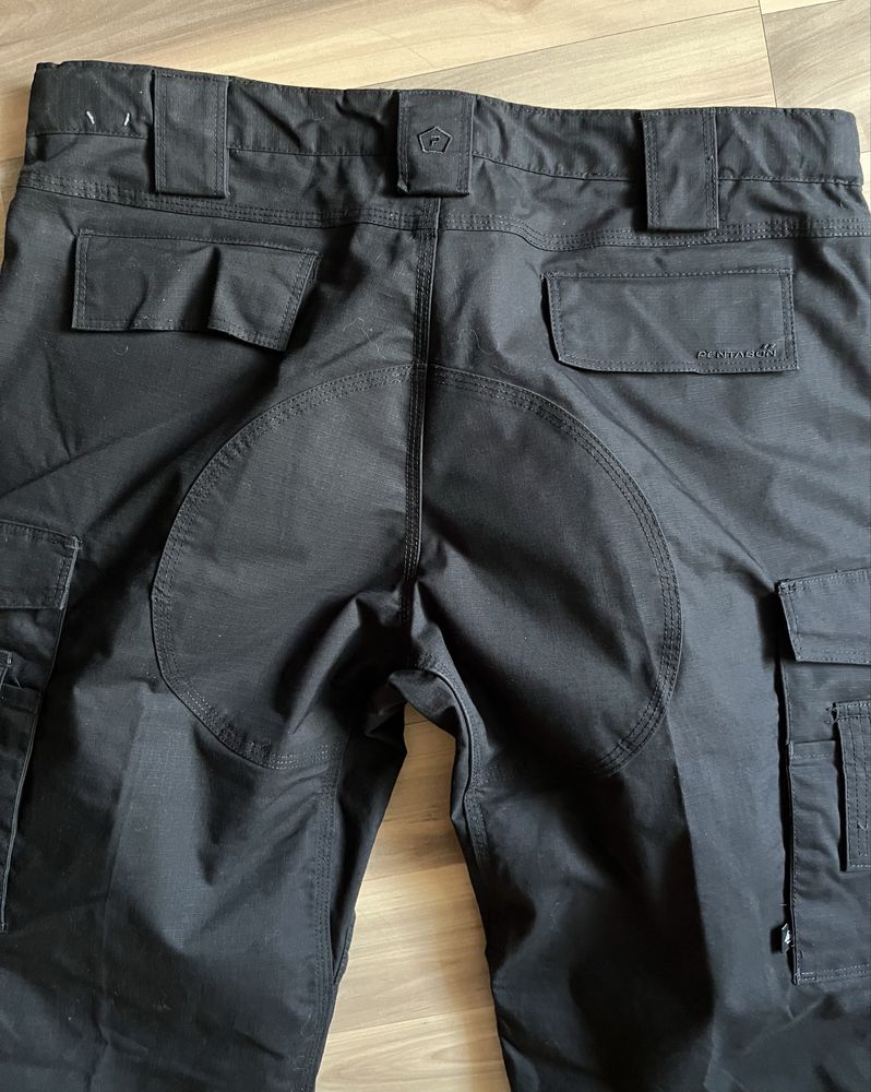 Spodnie taktyczne bojówki Pentagon Ranger 2.0 - Black