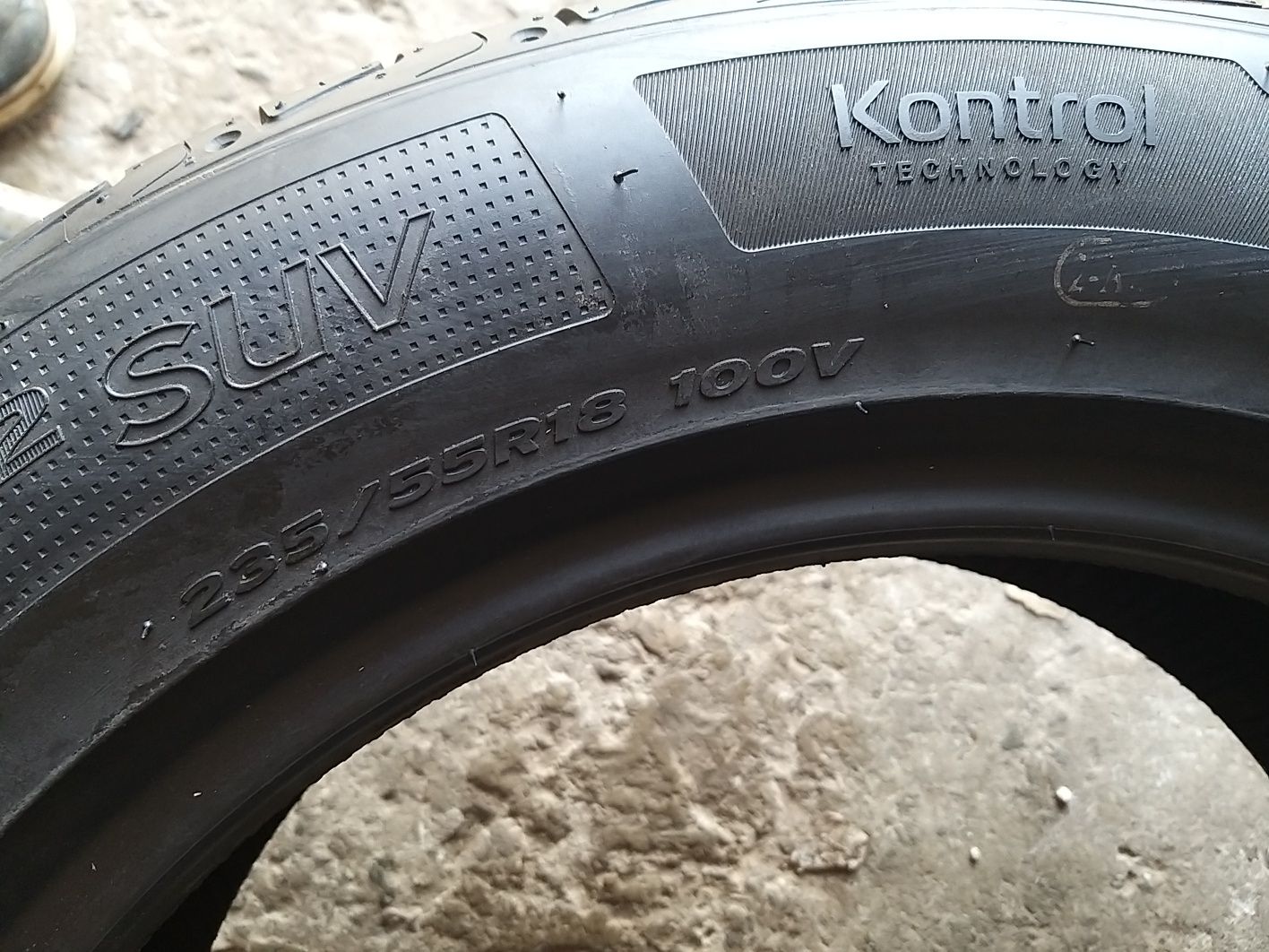 235 55 18 Hankook, літо. Ціна за 2шт.. 5500.