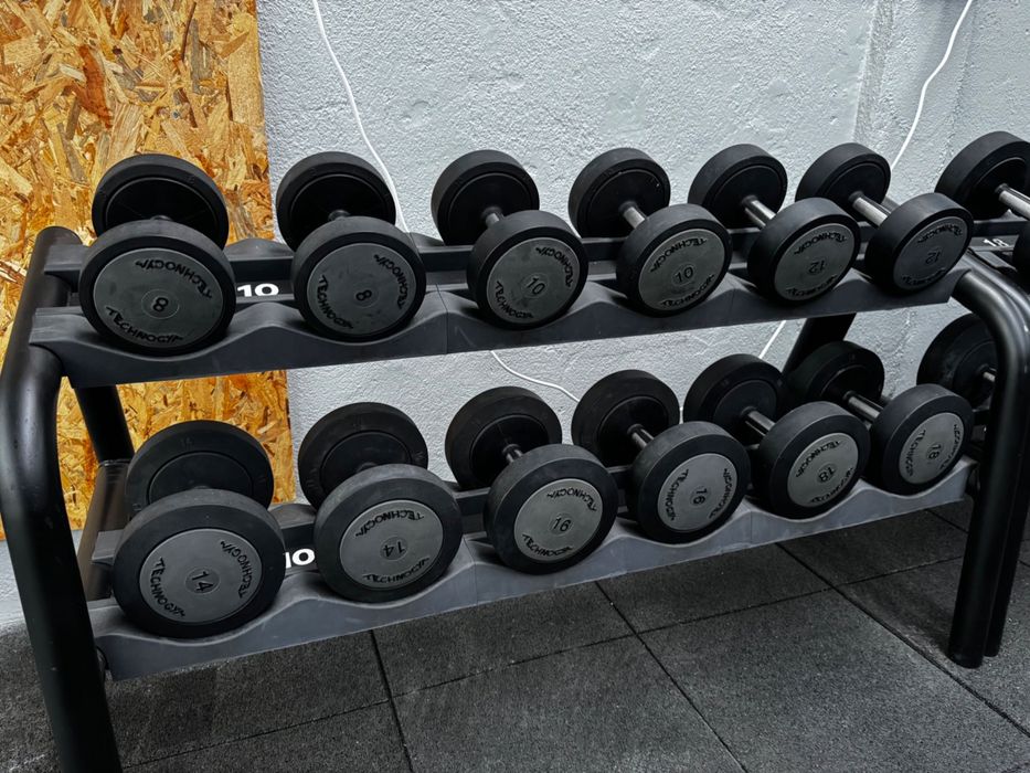Halteres de ginásio Technogym profissionais