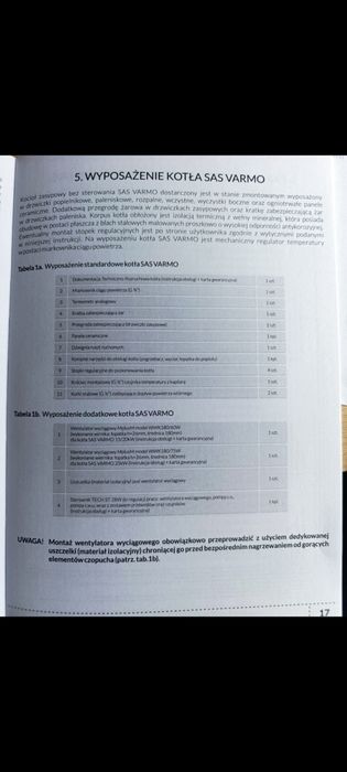SAS VARMO 25KW kocioł zasypowy