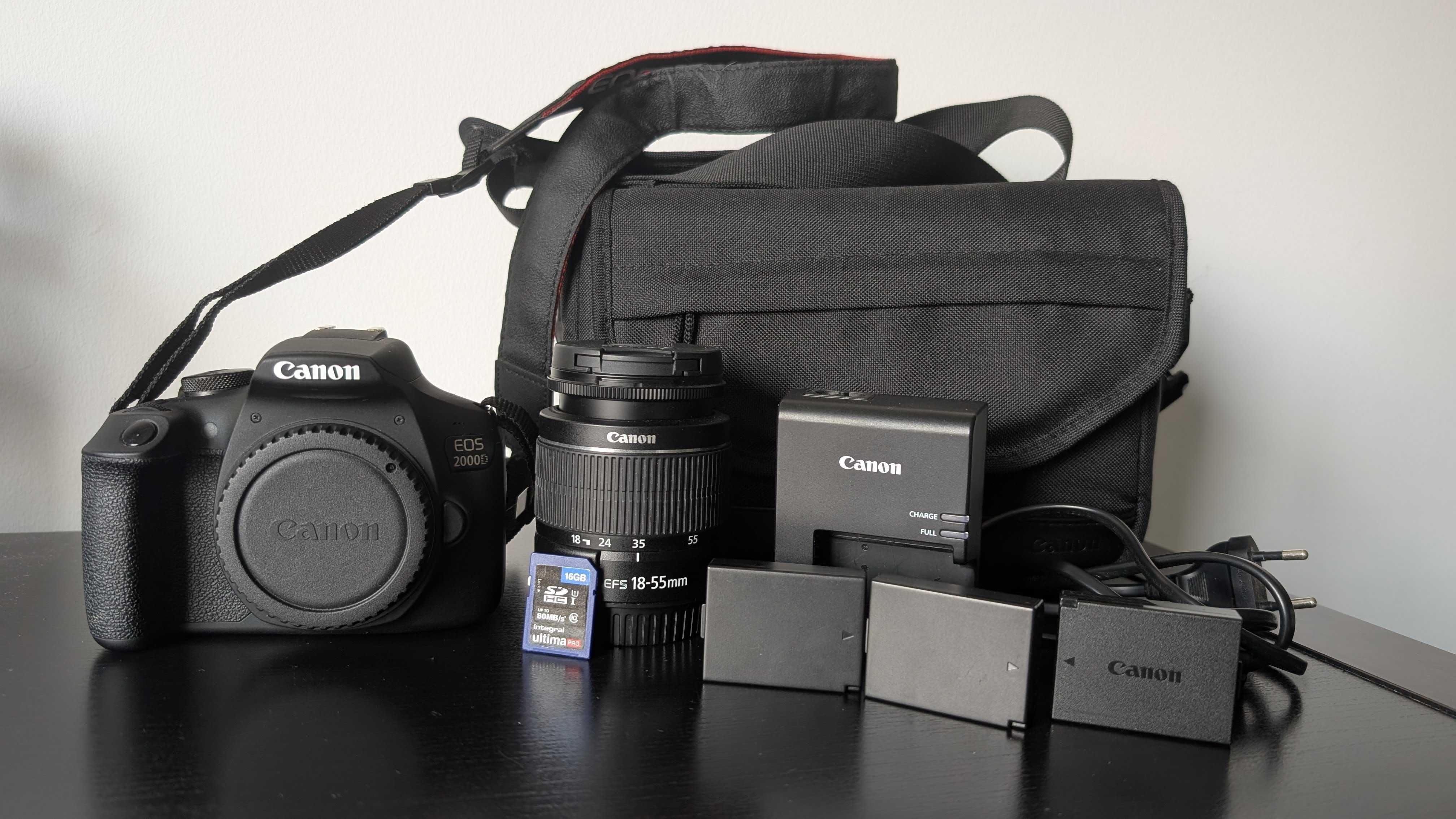 Canon EOS 2000D Kit Fotográfico Completo - Essential Travel Kit