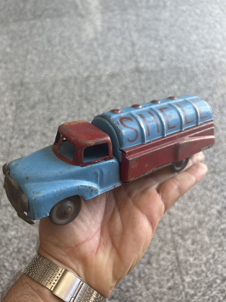 Carrinhos antigos chapa barco Schuco Pitt brinquedos vintage