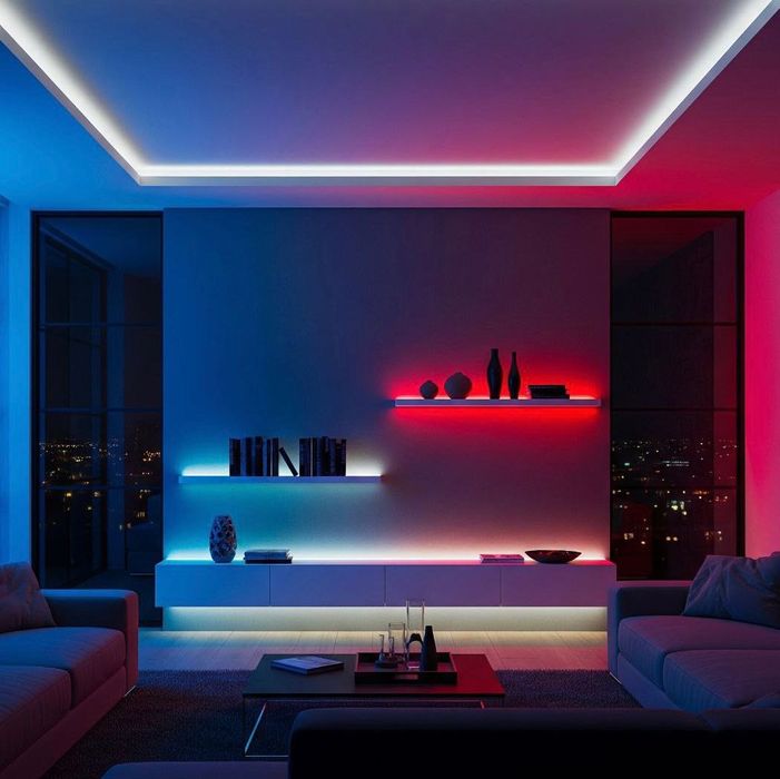 Розумна Wi-Fi led стрічка RGB 5 метрів додаток CASALUX якісна