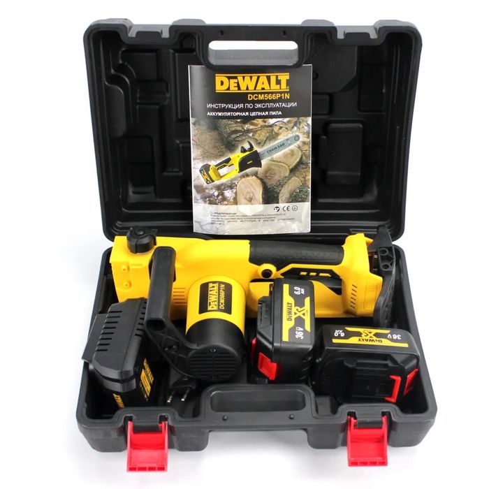 Суперціна! Акумуляторна ланцюгова пилка DeWalt DCM566P1N -