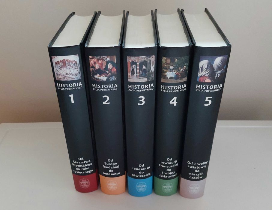 Historia Życia Prywatnego Całość  Tom 1 do 5 NOWE na Prezent