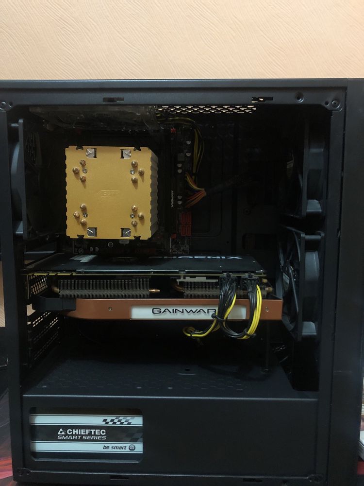 Бюджетний ПК 1650v3-GTX 1080 Ti Phoenix 16ram Kingston ssd m2 500gb