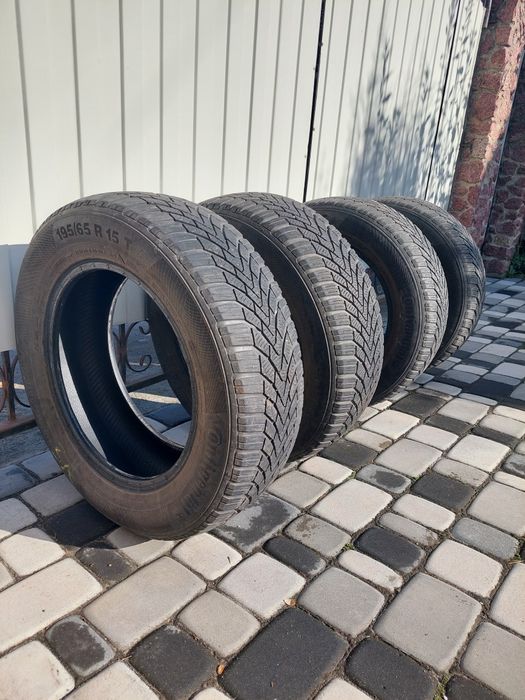 Комплект зимової резини 195/65 R 15 T Continental/1 шт