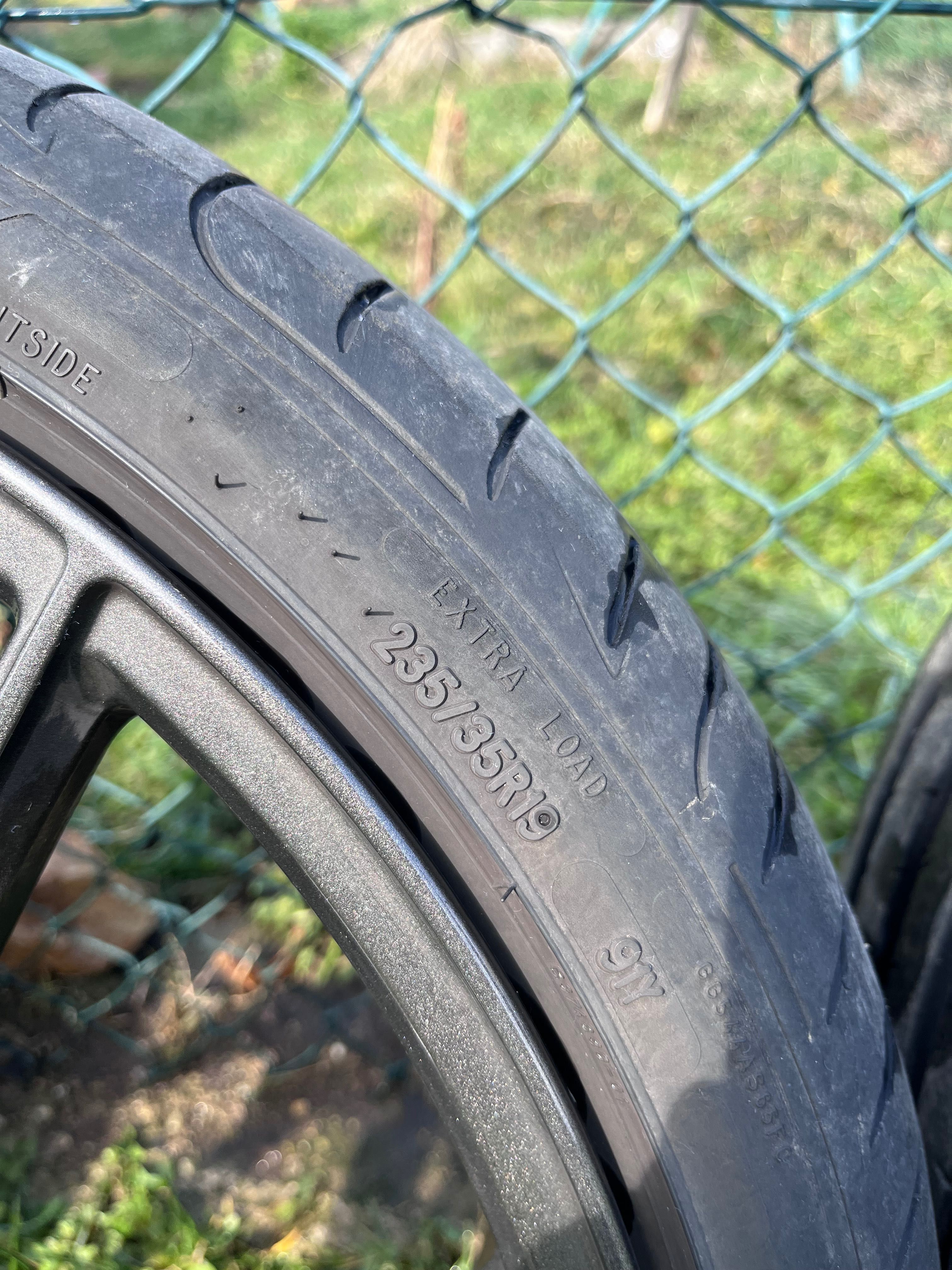 Felgi Japan Racing jr33 19’’ Hyper Grey + opony Goodyear eagle f1