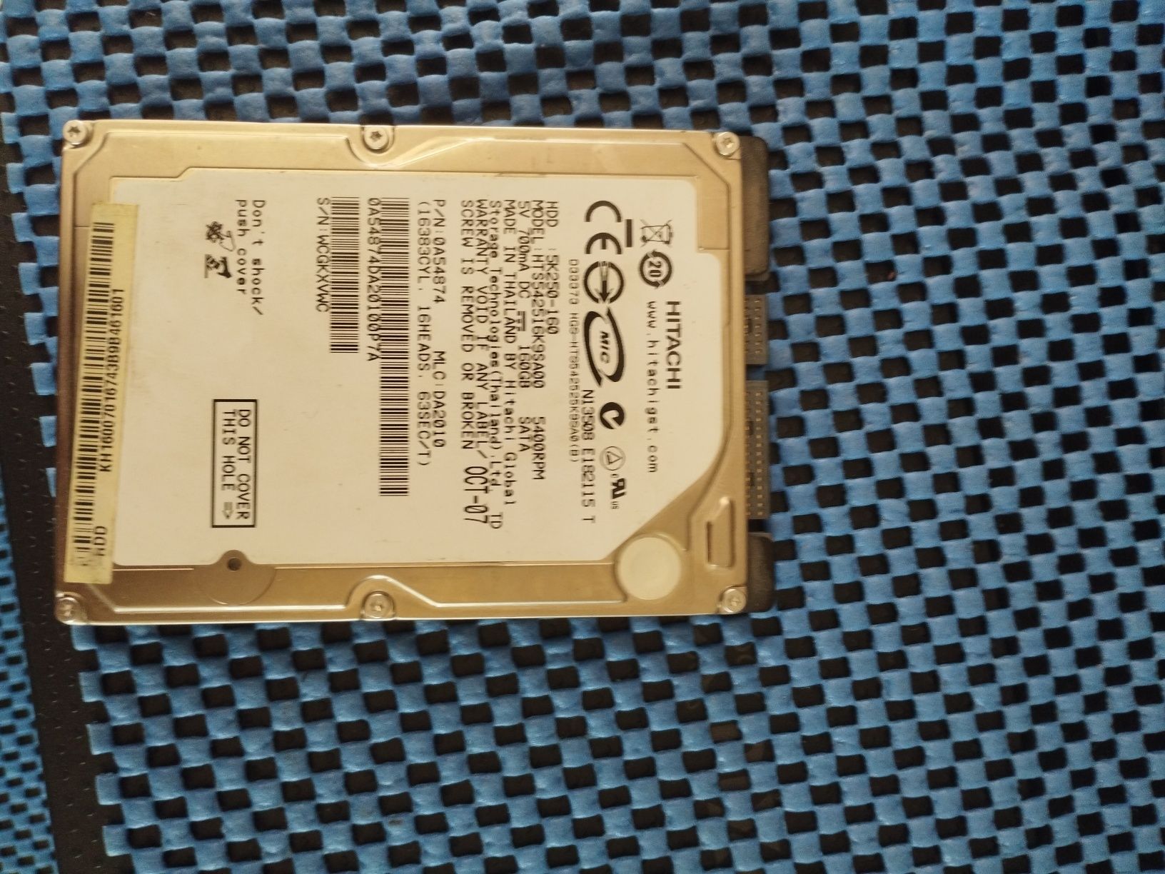 HDD 160 і 250 для ноутбука