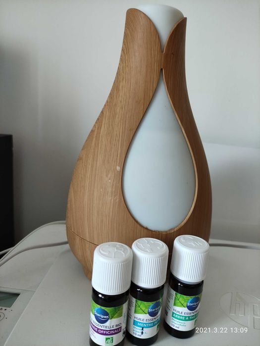 Difusor óleos essenciais ultrasons Biover