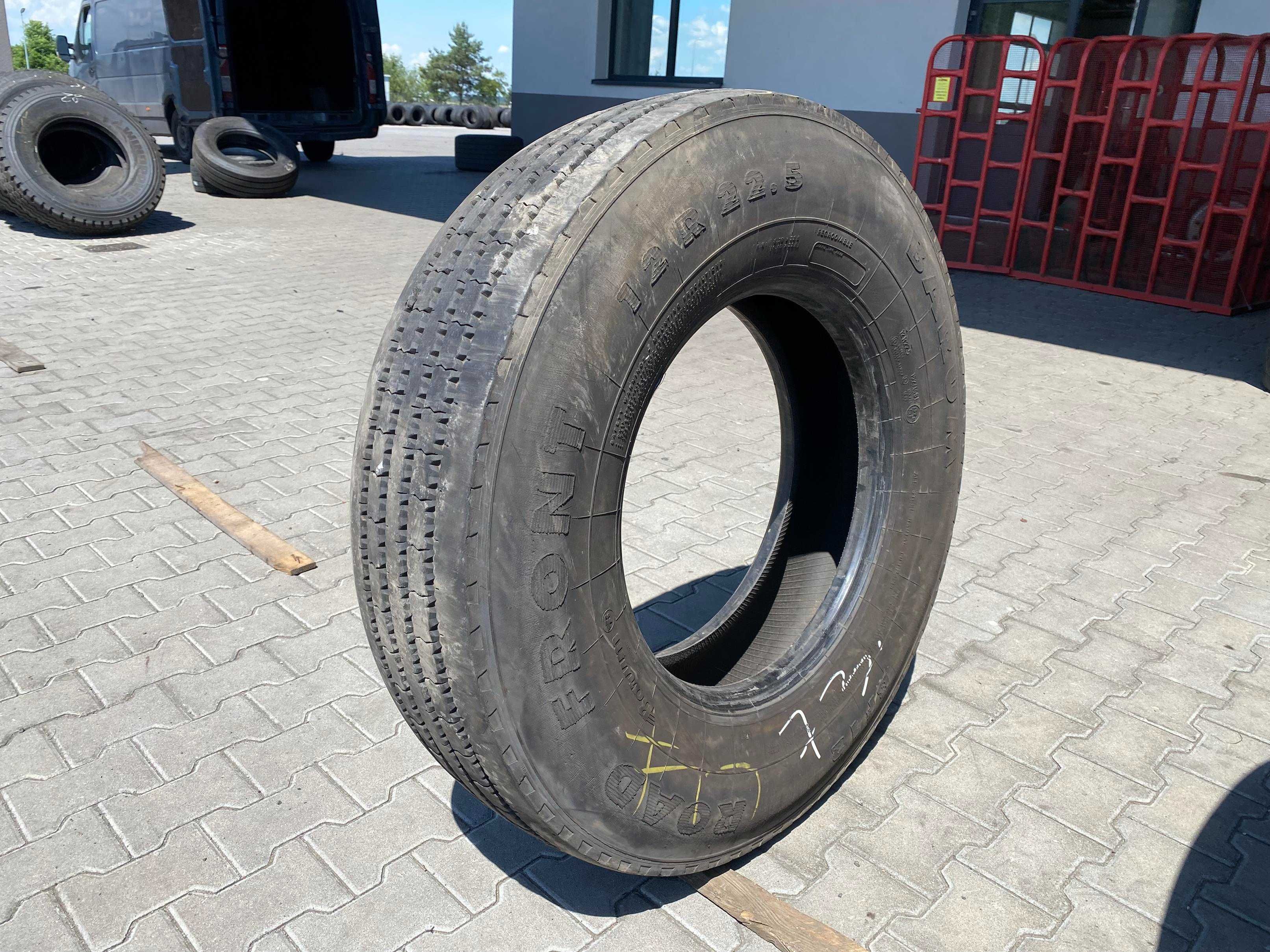 Opona 12R22.5 BARUM BF12 ROAD FRONT Przód 12mm