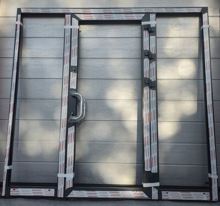 okno ALU ogrodowe witryna sklepowa okienna fasada aluminium ciepłe