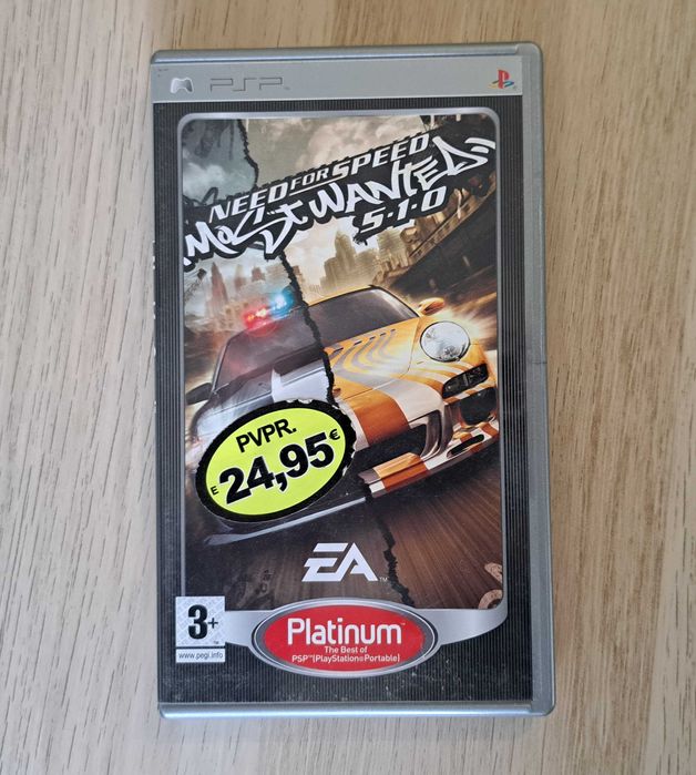 Need for Speed Most Wanted - PSP jogo - Playstation Portable