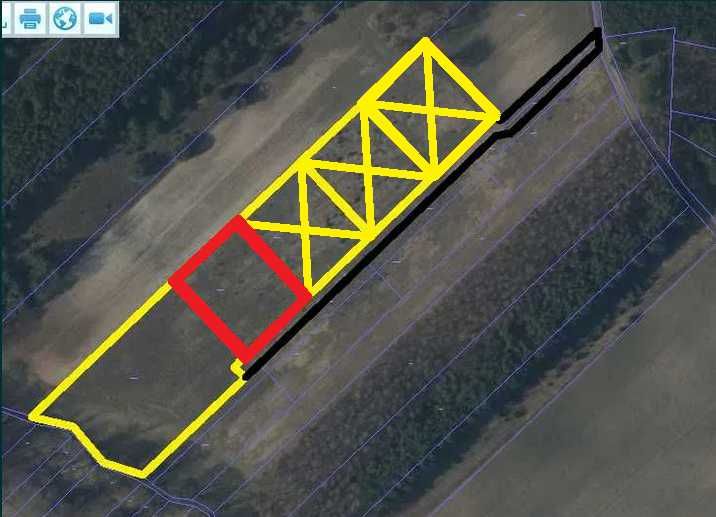 Warunki Zabudowy Działka/i koło lasów strumień Ostrówka Kazanów Zwoleń