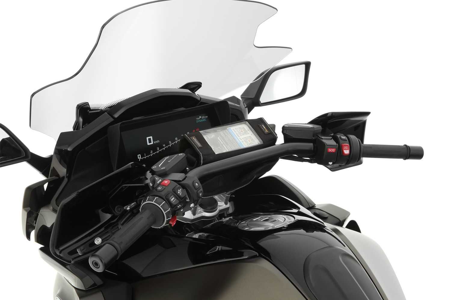 Vidro Wunderlich Marathon fumado para BMW K1600