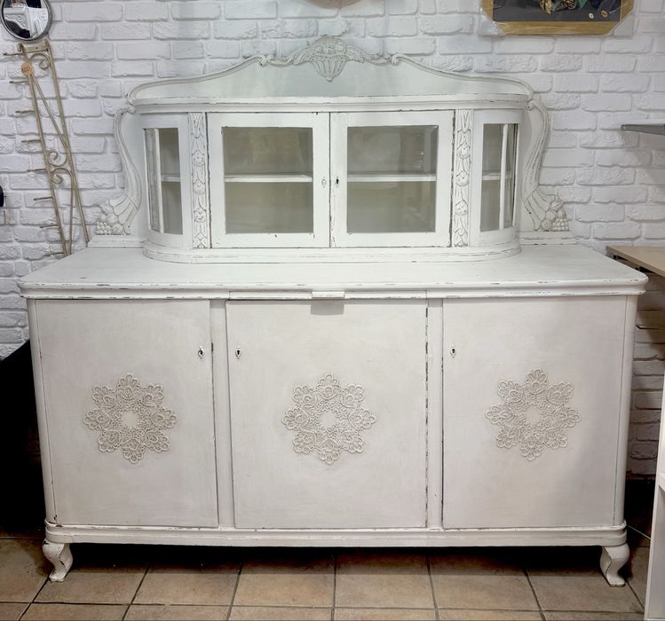 Komplet Lada i kredens retro vintage chabby chic drewno antyki