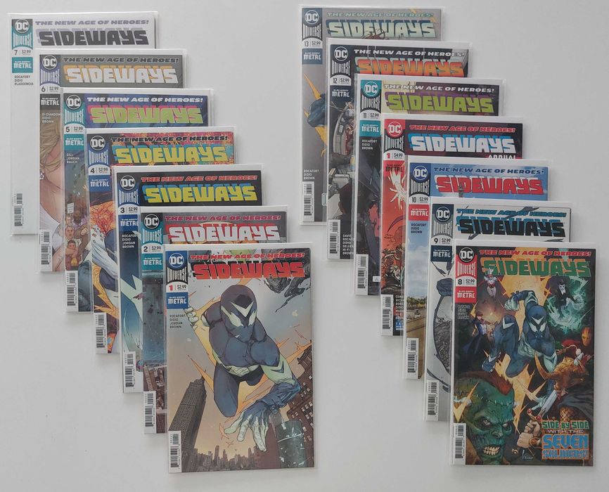 Komiksy DC Comics: Sideways (2018) komplet zeszytów
