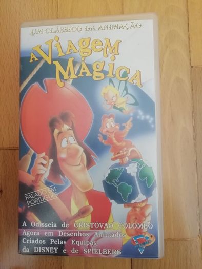 A Viagem Mágica VHS - Desenhos Animados