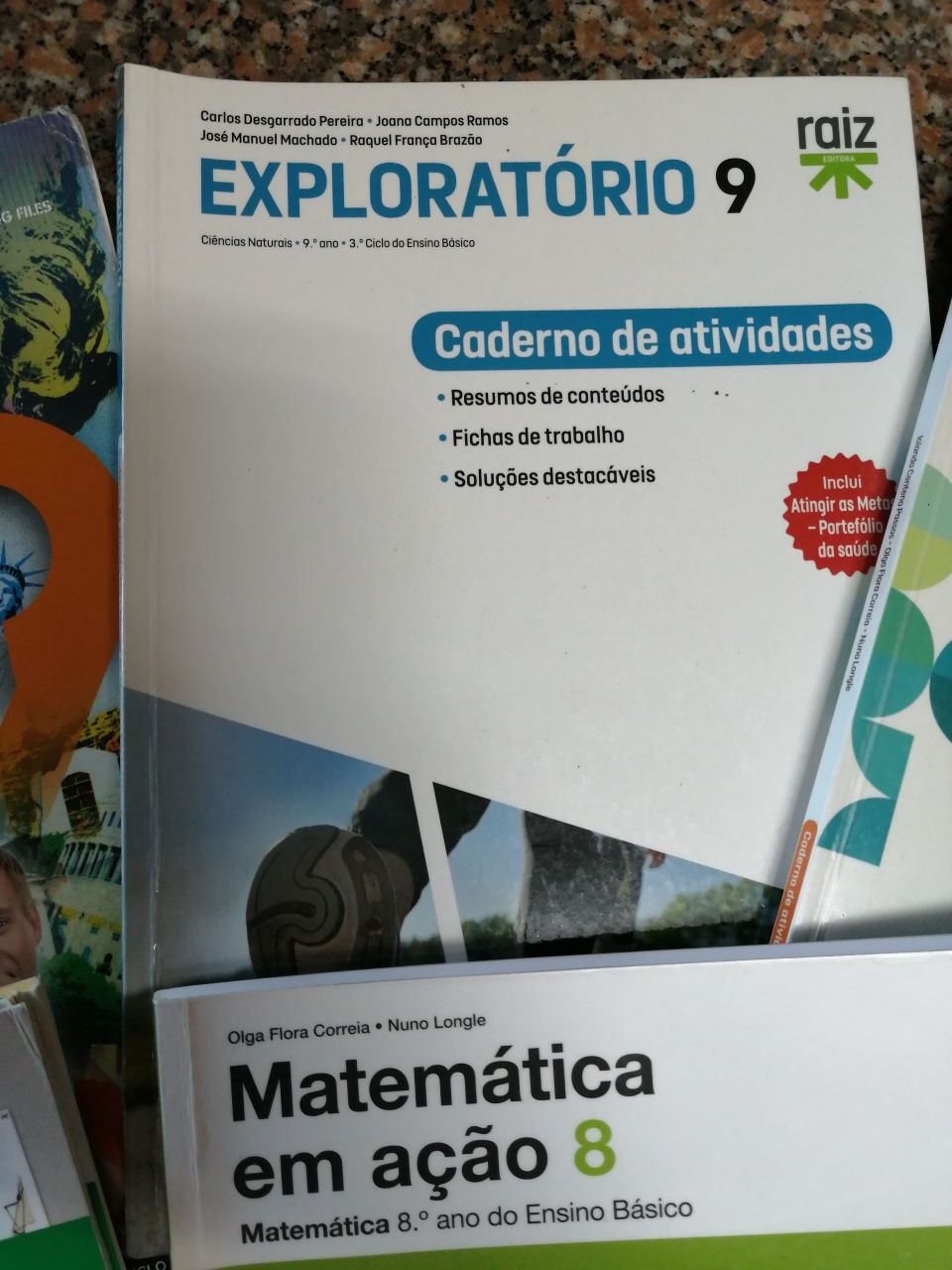 Cadernos de atividades 8° e 9° Ano