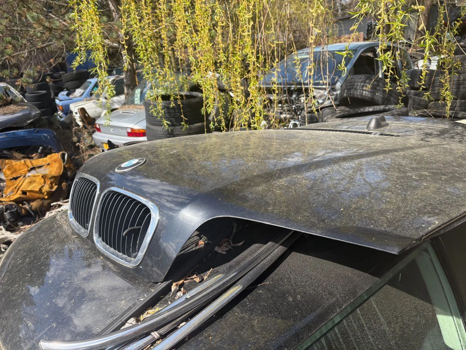 BMW 3 E46 sedan kombi przed lif MASKA POKRYWA SILNIKA kolor 475 BLACK SAPPHIRE czarna ładna RADOM