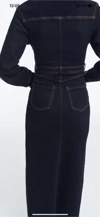Платье джинсовое ZARA