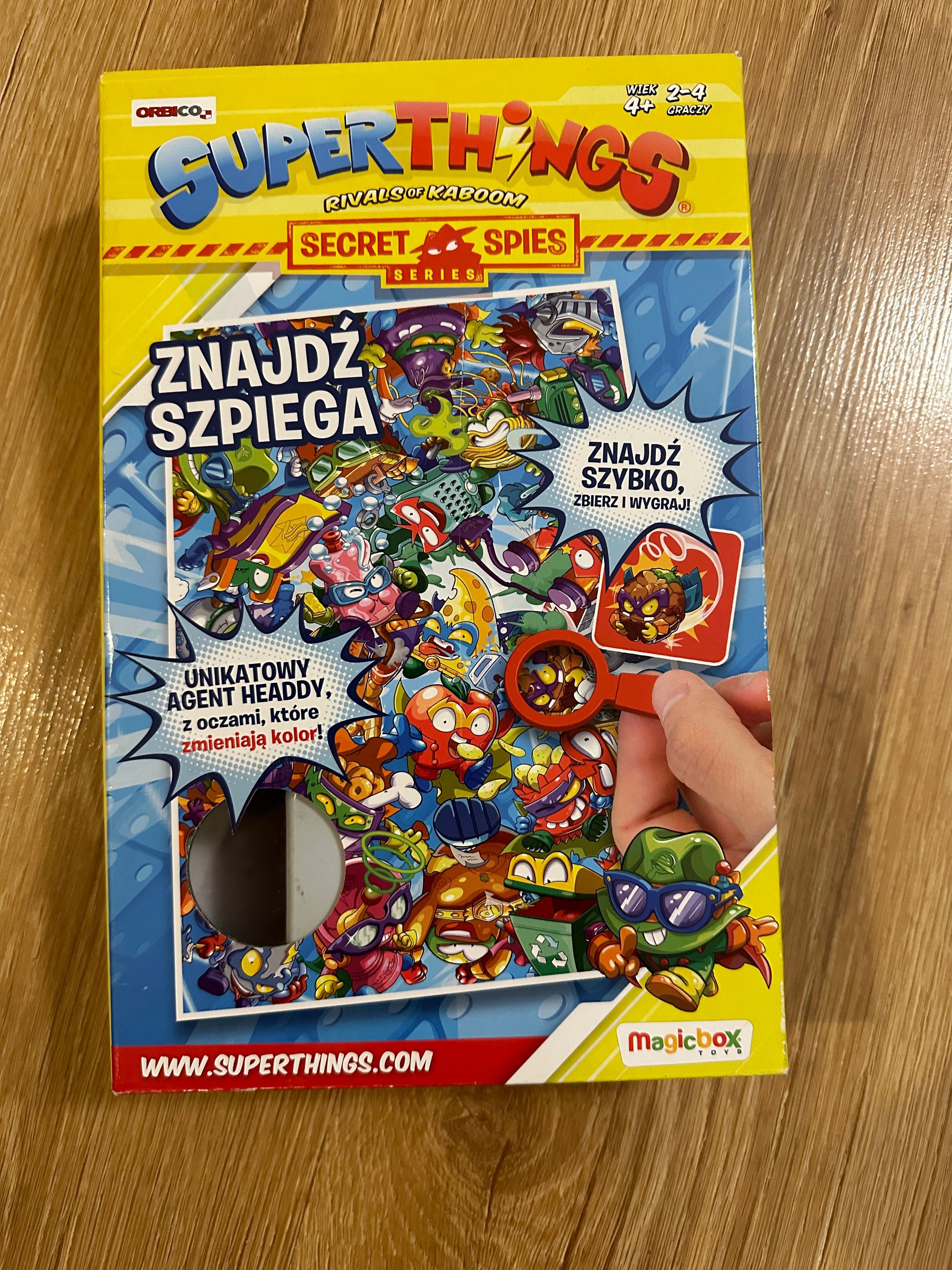 Gra Planszowa SuperThings Zings Znajdź szpiega Secret Spices