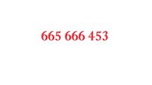złoty numer 665.666.453