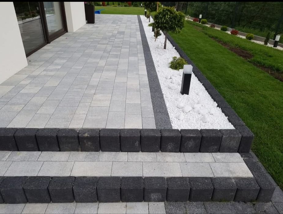 Układanie kostka brukowa brukarstwo Płock