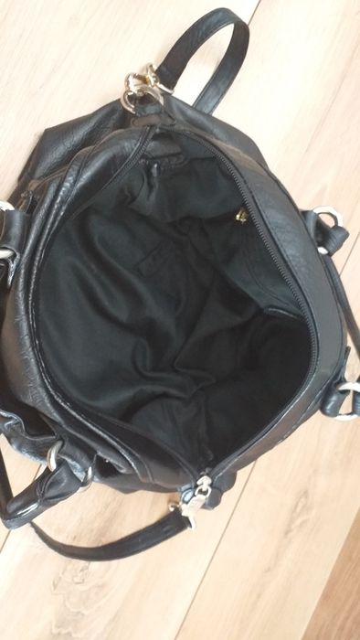 ALVIERO MARTINI oryginalna skóra naturalna torebka shopper worek A4