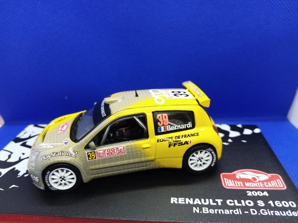 Miniaturas Renault escala 1/43 Ralies e Safari