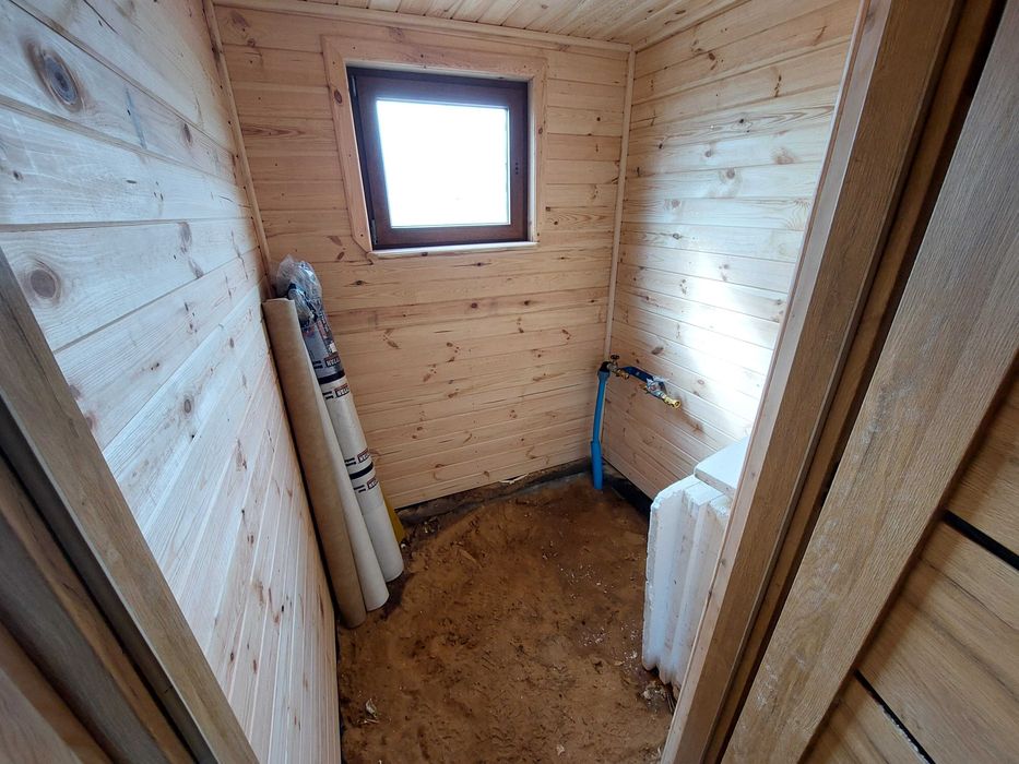 DOMEK 5x7 na działce 1500m Akacjowy zakątek całoroczny ocieplony