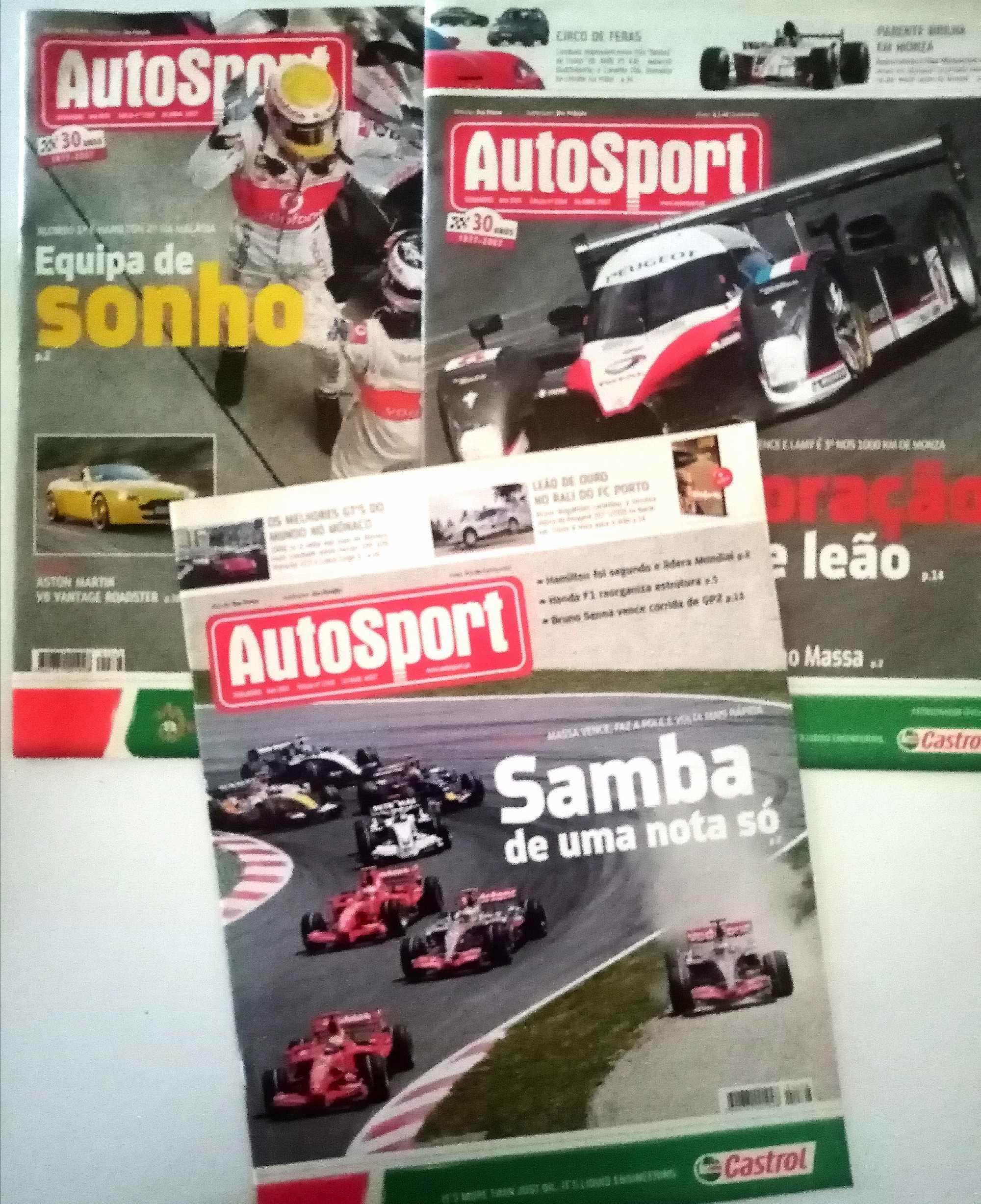 Revistas autohoje e autosport