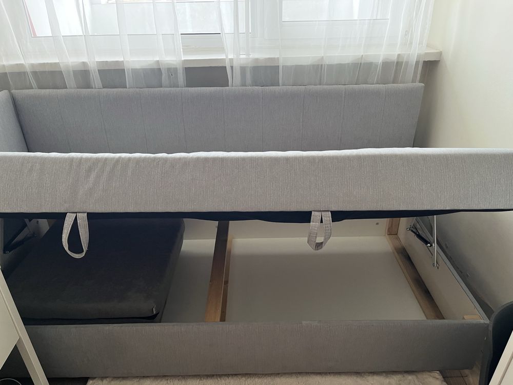 Łóżko z pojemnikiem 90x200