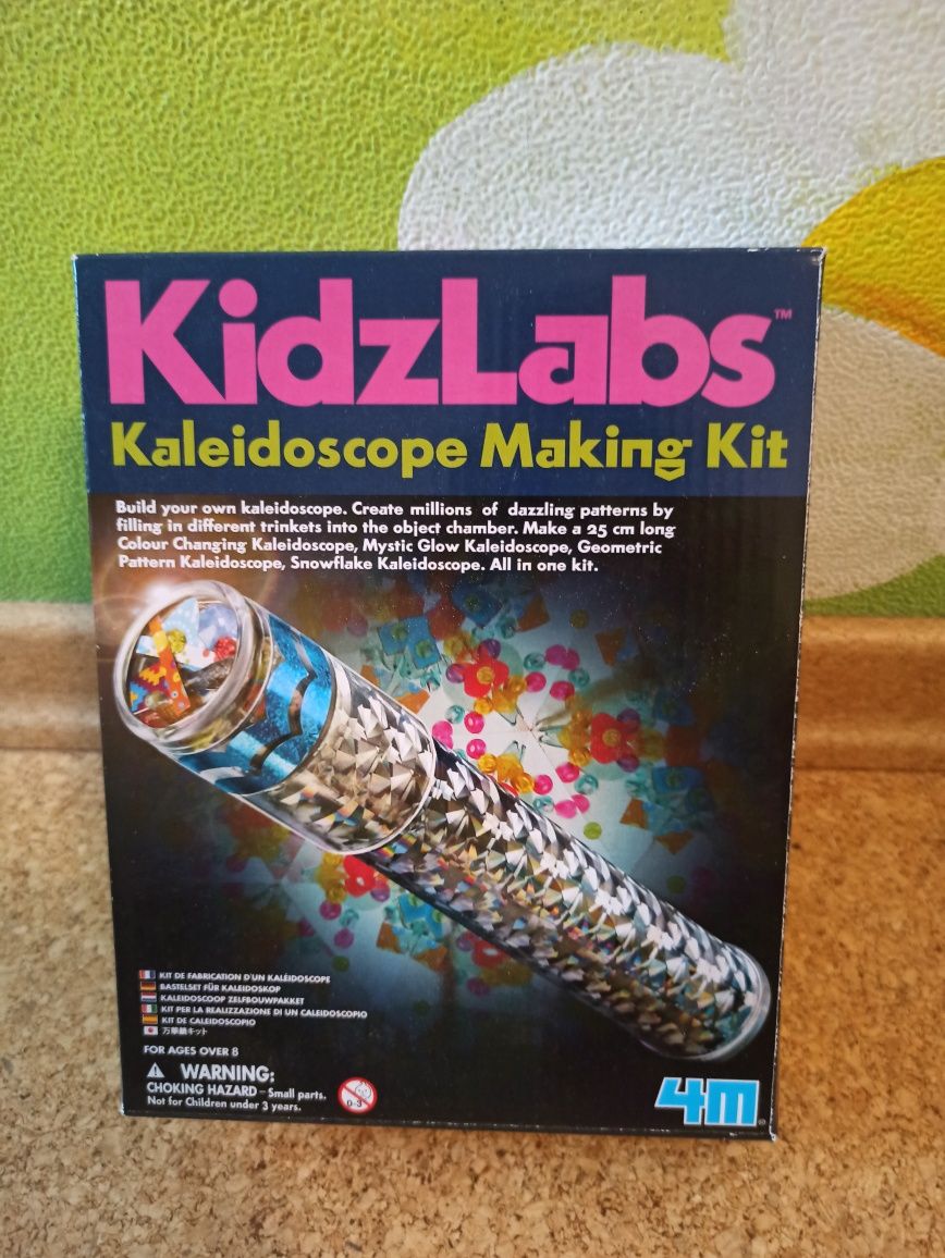 Калейдоскоп Kidzlabs 4M, Набір для творчості