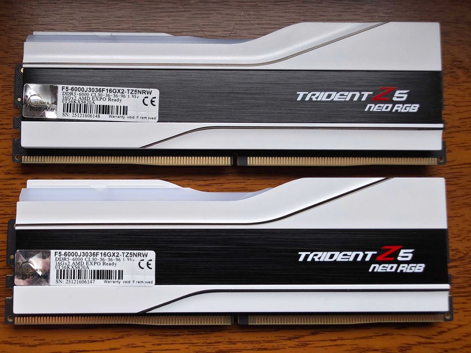 Pamięć RAM DDR5 G.Skill Trident Z5 Neo RGB 32GB 6000MHz CL30 AMD Expo