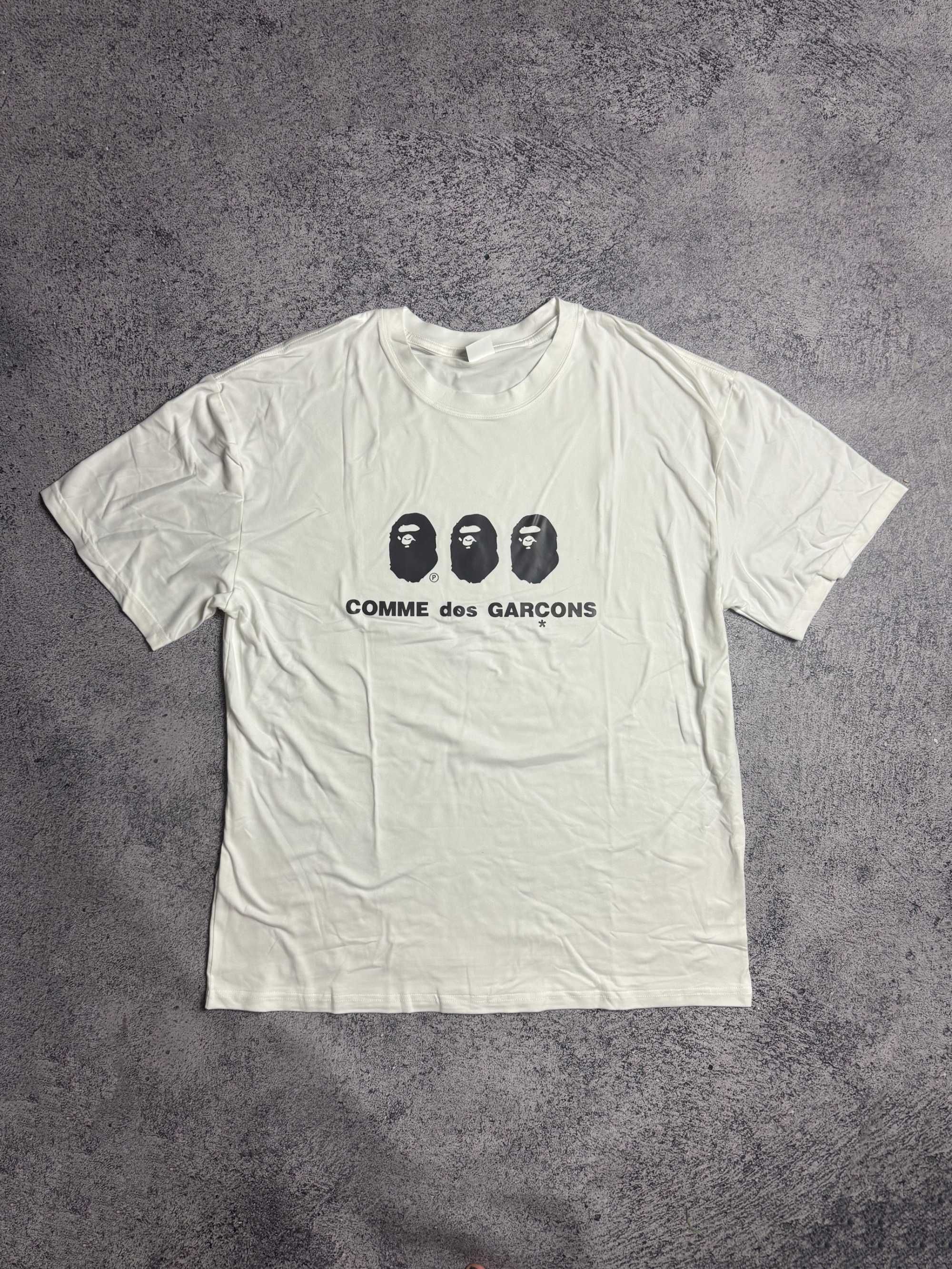 БЕЗ ПЕРЕДОПЛАТ! Футболки Bape x Comme Des Garcons